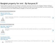 Tablet Screenshot of bangkokpropertyforrent.blogspot.com