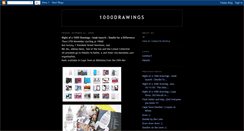Desktop Screenshot of 1000drawings.blogspot.com