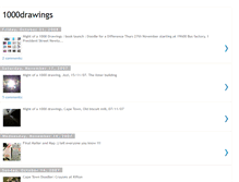 Tablet Screenshot of 1000drawings.blogspot.com