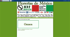 Desktop Screenshot of floreriasdeoaxaca.blogspot.com