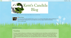 Desktop Screenshot of kerriscandidablog.blogspot.com