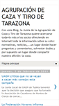 Mobile Screenshot of cazatarazona.blogspot.com