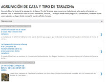 Tablet Screenshot of cazatarazona.blogspot.com