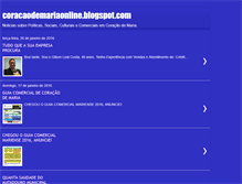 Tablet Screenshot of coracaodemariaonline.blogspot.com