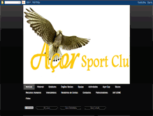Tablet Screenshot of acorsportclube.blogspot.com