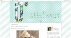 Desktop Screenshot of abbylicious-allthingsilovebyjudyk.blogspot.com