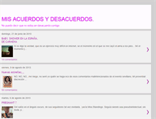 Tablet Screenshot of misacuerdosydesacuerdos.blogspot.com