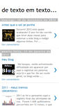 Mobile Screenshot of detextoemtexto.blogspot.com