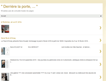 Tablet Screenshot of derriere-laporte.blogspot.com