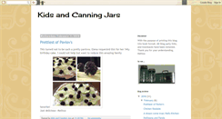 Desktop Screenshot of kidsandcanningjars.blogspot.com