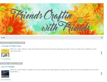 Tablet Screenshot of friendscraftinwithfriends.blogspot.com