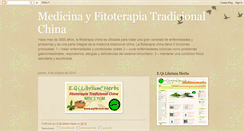 Desktop Screenshot of fitoterapiachina.blogspot.com