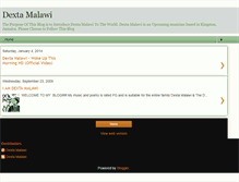 Tablet Screenshot of dextamalawi.blogspot.com