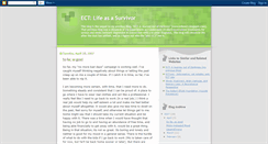 Desktop Screenshot of ectsurvivor.blogspot.com