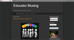 Desktop Screenshot of educatormusing.blogspot.com