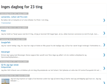 Tablet Screenshot of ingesdagbogfor23ting.blogspot.com