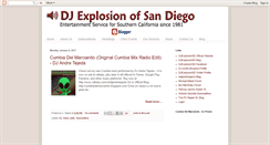 Desktop Screenshot of djexplosionsd.blogspot.com