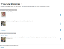 Tablet Screenshot of 3foldblessings.blogspot.com