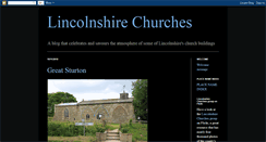 Desktop Screenshot of lincolnshirechurches.blogspot.com