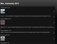 Tablet Screenshot of mrskentucky2011.blogspot.com
