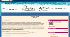 Desktop Screenshot of lineasajenas.blogspot.com