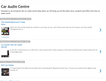 Tablet Screenshot of car-audio-centre.blogspot.com