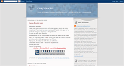 Desktop Screenshot of cineyvocacion.blogspot.com