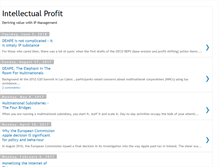 Tablet Screenshot of intellectualprofit.blogspot.com