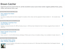 Tablet Screenshot of dreamcatchermagazine.blogspot.com