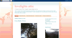 Desktop Screenshot of lovelights-attic.blogspot.com