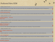 Tablet Screenshot of perfectedthruhim.blogspot.com