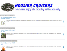 Tablet Screenshot of hoosiercruisers.blogspot.com