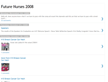 Tablet Screenshot of futurenurses2008.blogspot.com