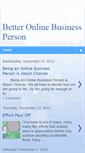 Mobile Screenshot of betteronlinebusinessperson.blogspot.com