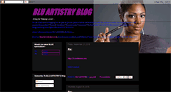 Desktop Screenshot of bluartistry.blogspot.com