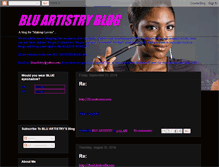 Tablet Screenshot of bluartistry.blogspot.com