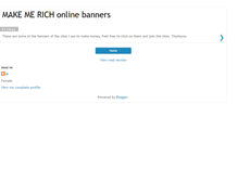 Tablet Screenshot of makemerichonline-banners.blogspot.com