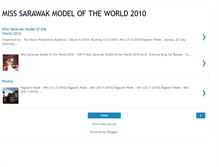 Tablet Screenshot of misssarawakmodel2010.blogspot.com