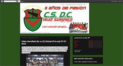 Desktop Screenshot of csdcvelezsarsfield.blogspot.com