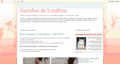 Desktop Screenshot of gatinhosdelondrina.blogspot.com