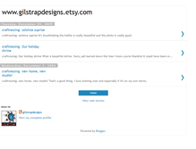 Tablet Screenshot of gilstrapdesigns.blogspot.com