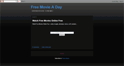 Desktop Screenshot of freemovieaday.blogspot.com