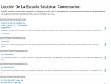Tablet Screenshot of laescuelasabatica.blogspot.com