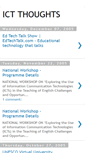 Mobile Screenshot of ictthoughts.blogspot.com