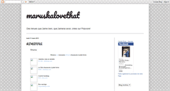 Desktop Screenshot of maruskalovethat.blogspot.com