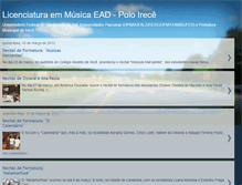 Tablet Screenshot of musicapoloirece.blogspot.com