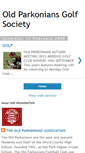 Mobile Screenshot of oldparksgolf.blogspot.com