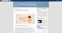 Desktop Screenshot of graduadosletrasmdp.blogspot.com