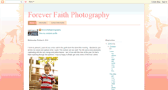 Desktop Screenshot of foreverfaithphotography.blogspot.com