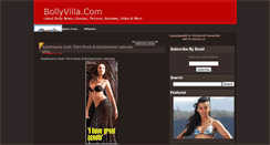 Desktop Screenshot of bollyvilla.blogspot.com